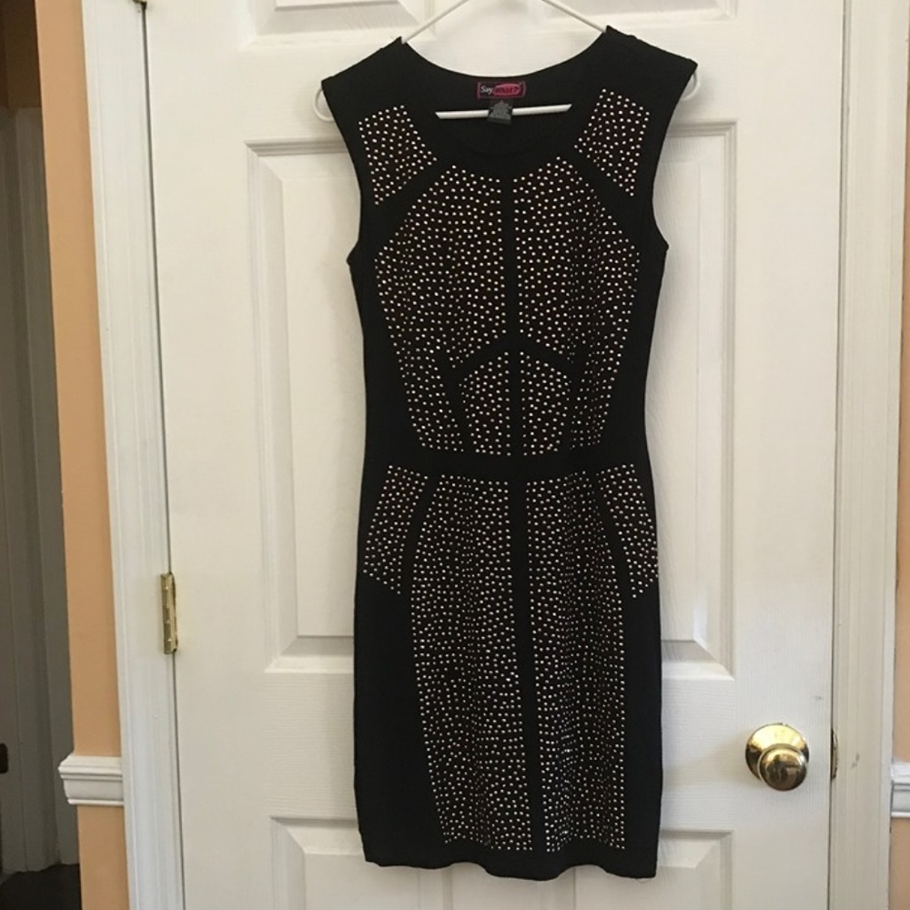 Say What, Black sequence dress